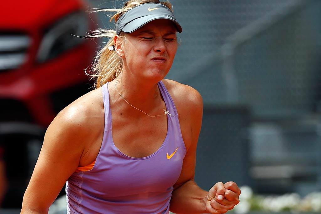 Sharapova ke Perempat Final Madrid Terbuka