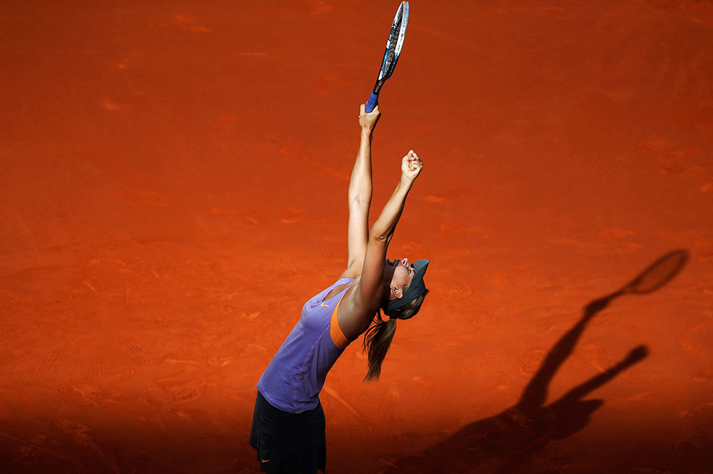 Sharapova Tundukkan Halep di Final Madrid Open