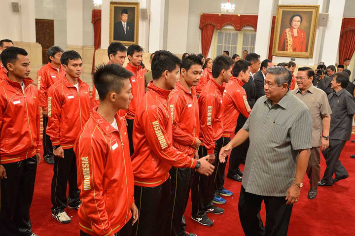 Presiden Lepas Tim Thomas dan Uber Cup 
