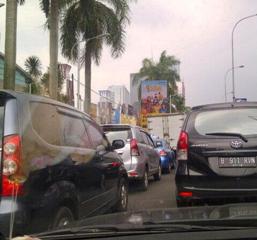 Rakernas, Jalan di Depan DPP PAN Macet