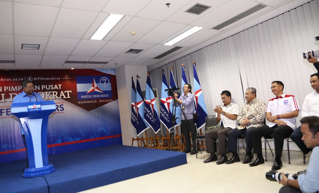 Konvensi Partai Demokrat.(foto:MI/Ramdani)