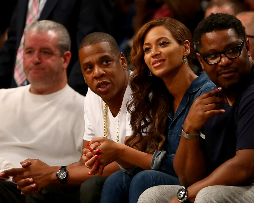 Jay Z dan Beyonce.(foto:Elsa/Getty Images)