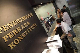 MK Mulai Gelar Sidang Sengketa DPD  