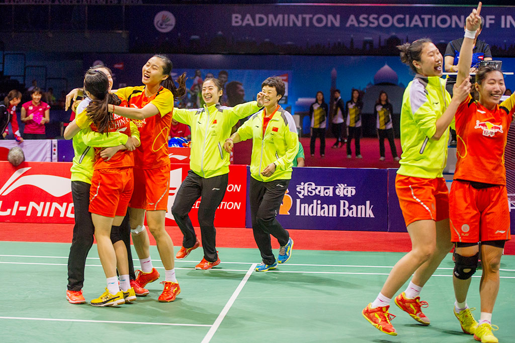 Tiongkok Juara Uber 2014
