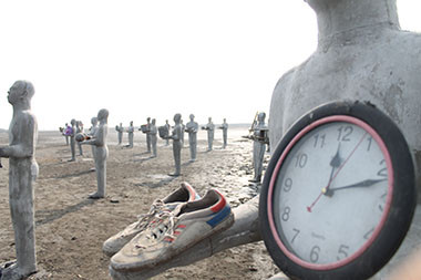 Korban Lapindo Istigasah Peringati 8 Tahun Luapan Lumpur