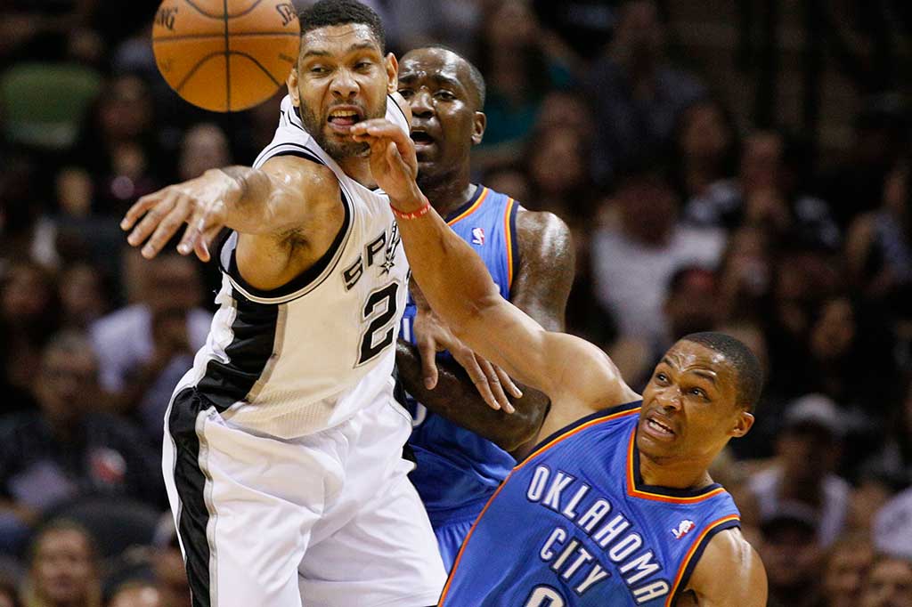 Spurs Tundukkan Thunder 117-89