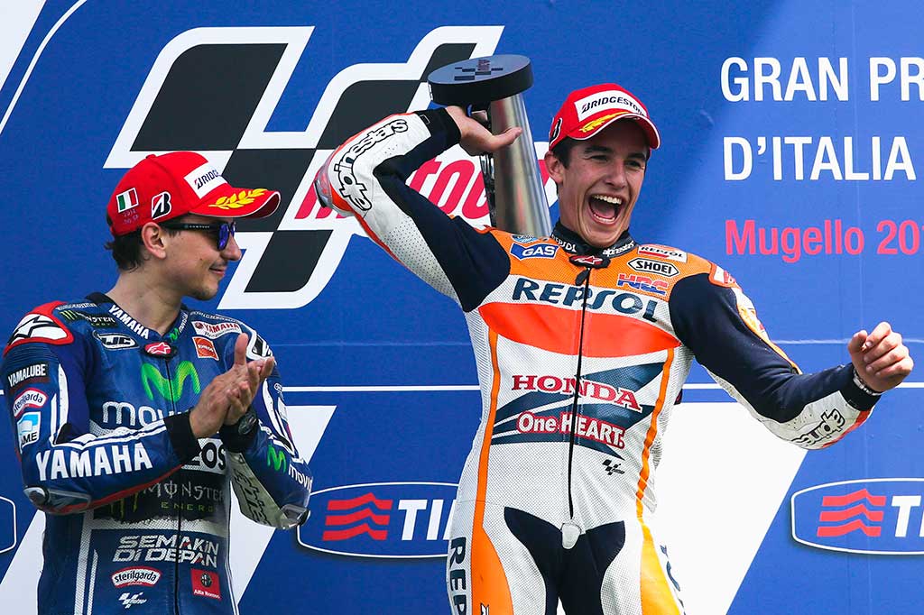 Marquez Raih Kemenangan Keenamnya di Mugello