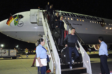 Timnas Jerman Disambut Hangat di Brasil