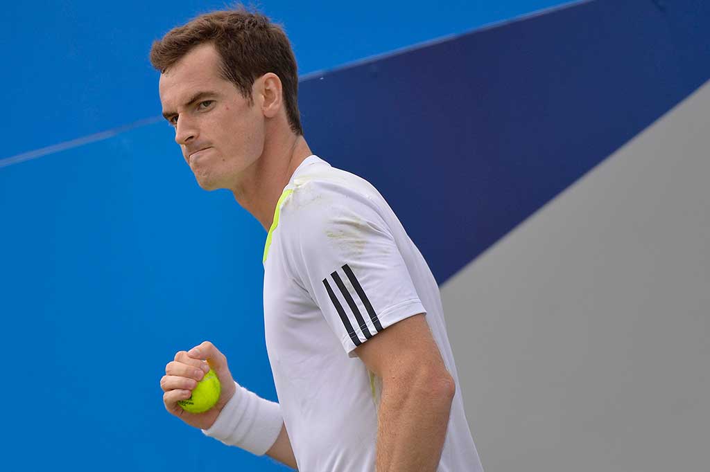 Andy Murray Melenggang