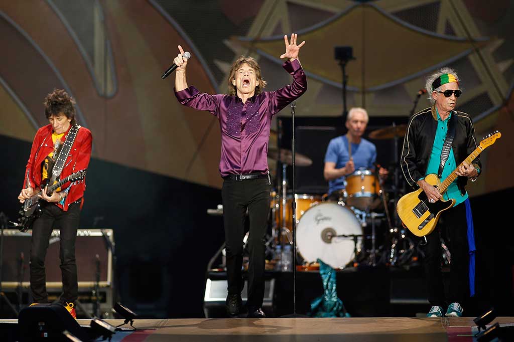 Rolling Stones Gebrak Prancis