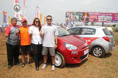 FBRT Turun di Sprint Rally dan Slalom Pakai Mitsubishi Mirage 