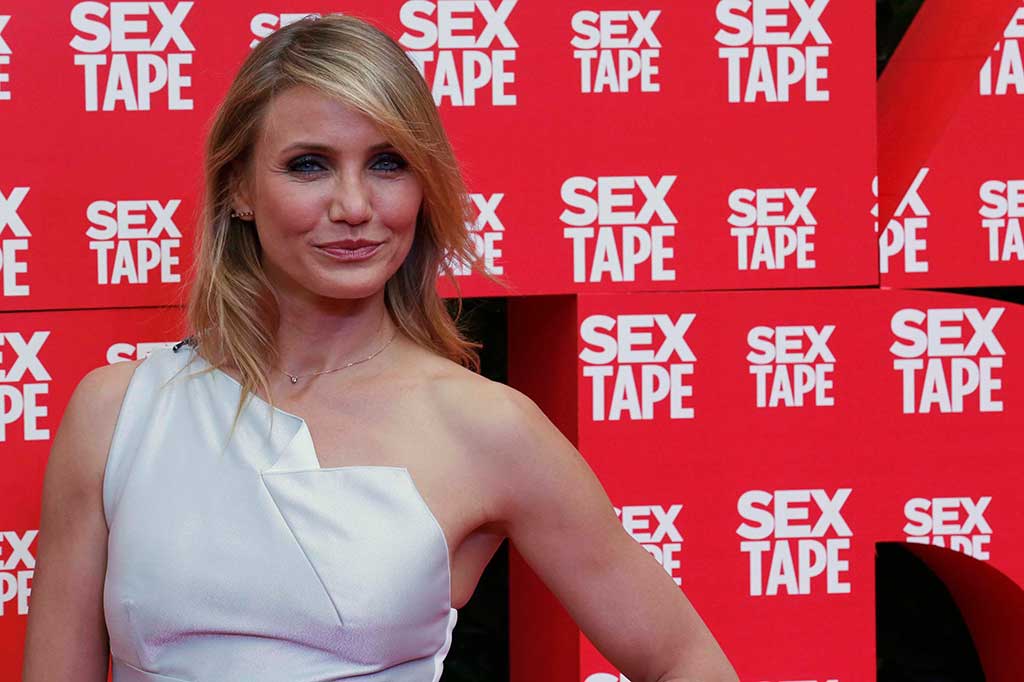 Cameron Diaz Promosikan Film 'Sex Tape'