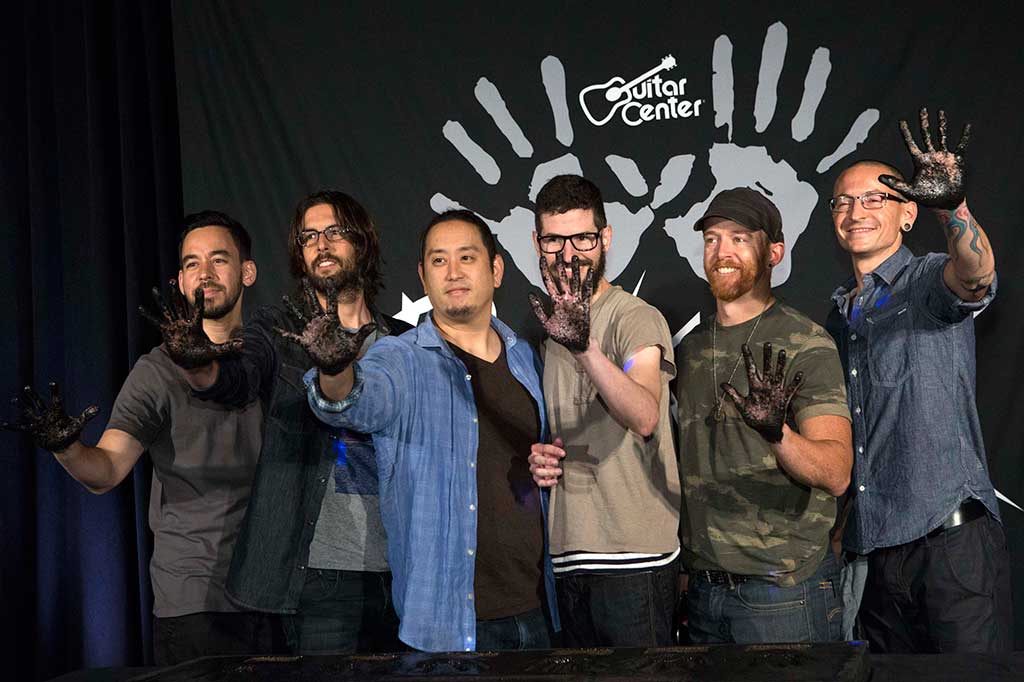 Linkin Park Dilantik ke Guitar Center's RockWalk