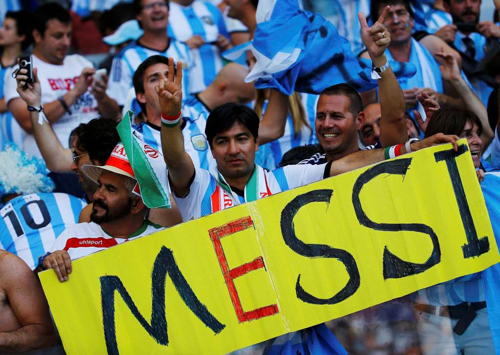 Fans Argentina ( REUTERS/Kai Pfaffenbach)