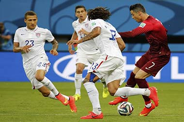 Portugal Sementara Unggul 1-0 atas AS