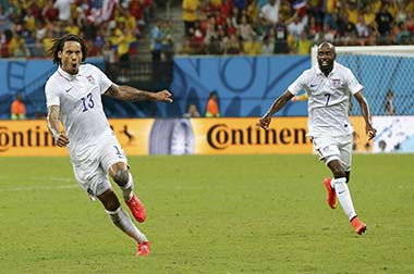 Jermaine Jones Cetak Gol Penyama Kedudukan untuk AS