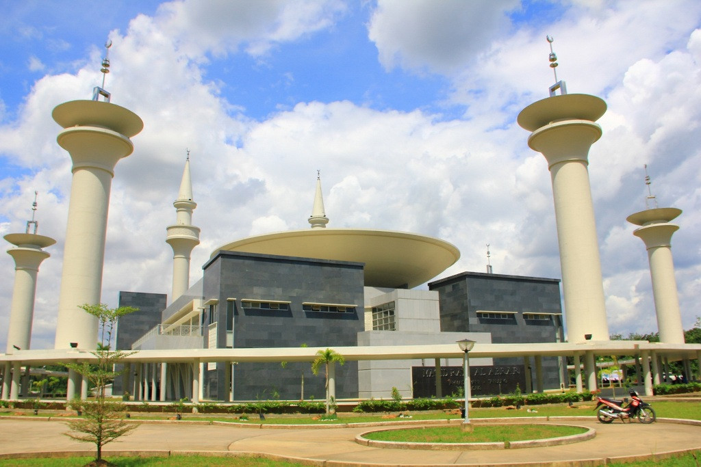 Islamic Center Darul Napis di Tabalong/Denny Saputra.