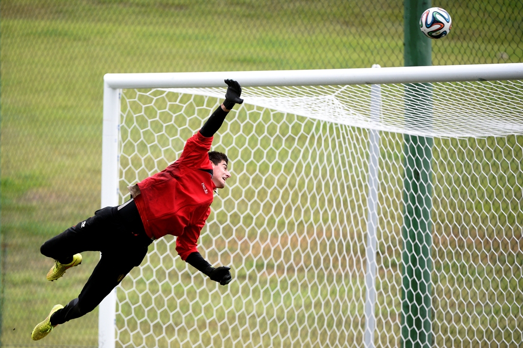 Thibaut Courtois.(foto:AFP/Martin Bureau)