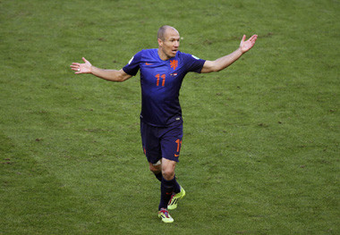 Robben Kapteni Belanda Melawan Cile 