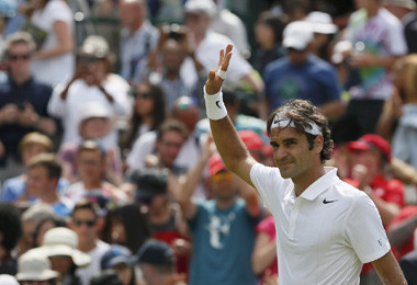 Federer Tanpa Kesulitan ke Putaran Kedua Wimbledon