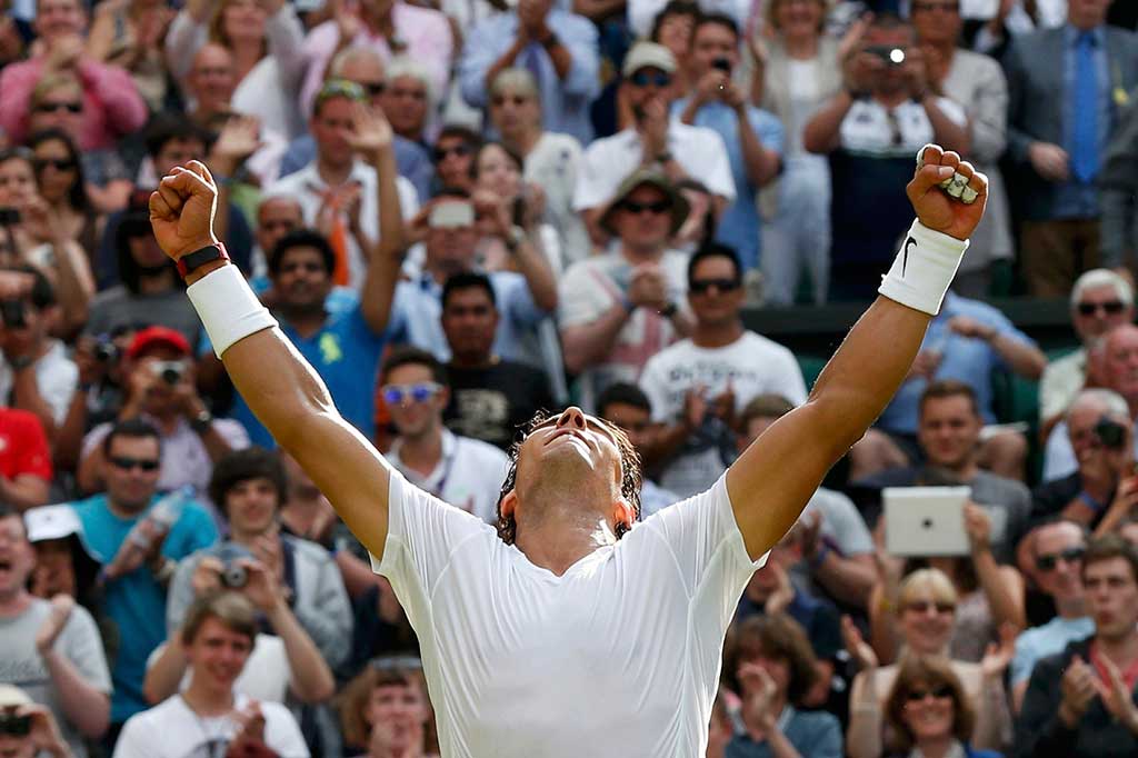 Nadal Atasi Hadangan di Putaran Pertama