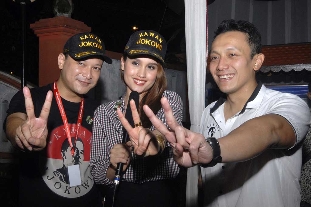 Cinta Laura Dukung Capres Jokowi
