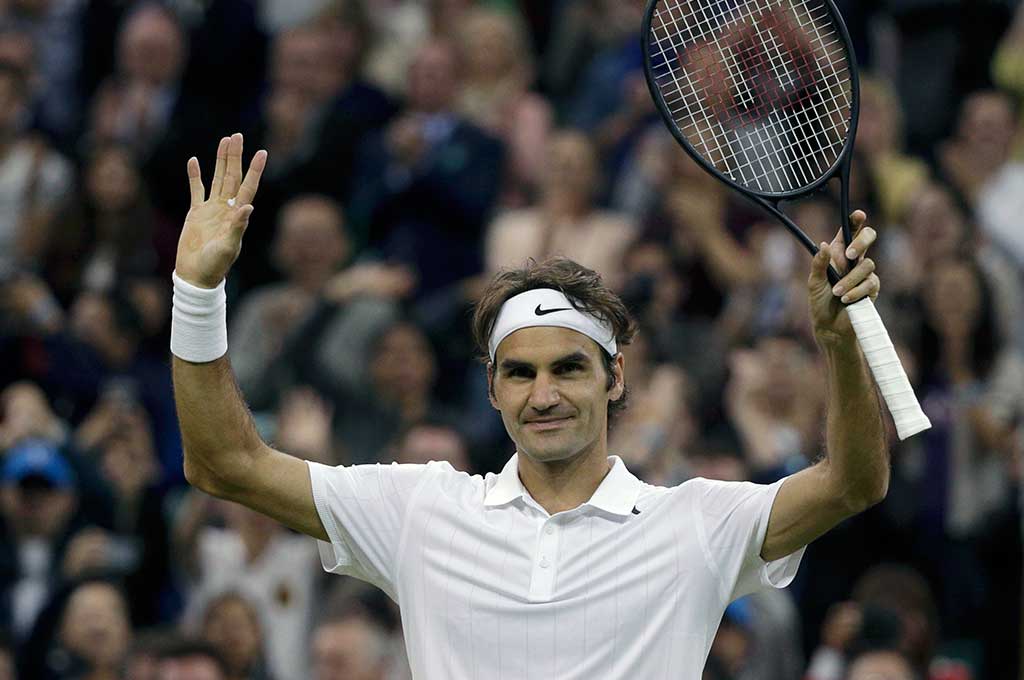 Federer Melaju ke Putaran Ketiga Wimbledon
