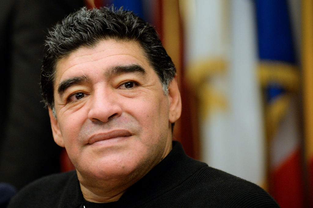 Maradona.(foto:AFP/Andreas Solaro)