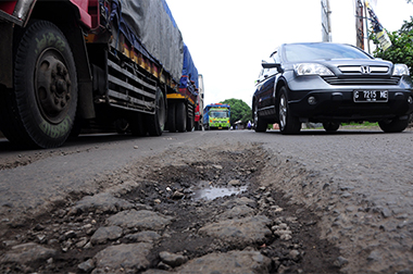 ​Perbaikan Jalur Mudik di Purbalingga Dikebut