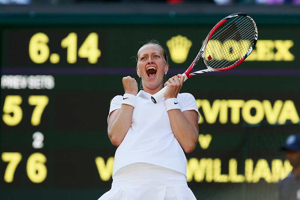 Kvitova Tekuk Venus Williams