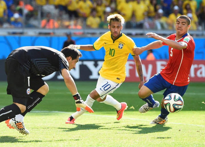 Imbang 1-1, Brasil vs Cile Lanjut ke Perpanjangan Waktu 