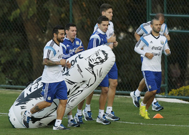 Jelang Laga Melawan Swiss, Argentina Berlatih Penalti