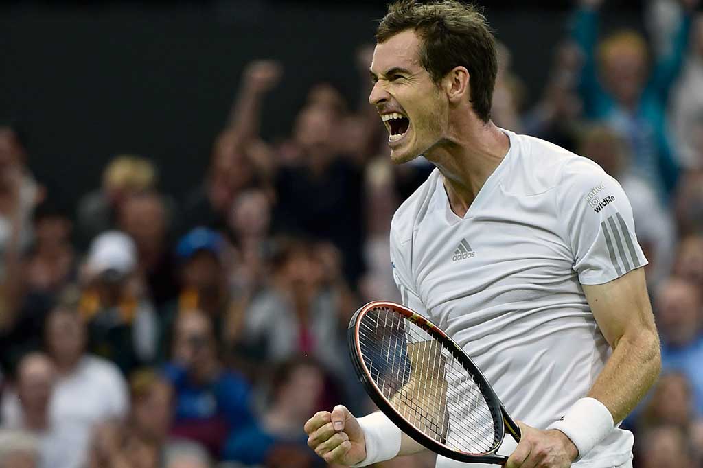 Andy Murray Tekuk Kevin Anderson