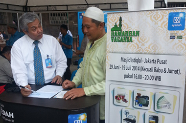 BRISyariah Semarakkan `Ramadhan Vaganza` dengan hadir di 110 Masjid