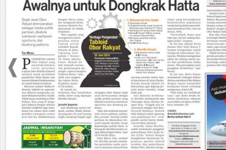 Polisi Jangan Ragu Ungkap Mafia Minyak Dalang Obor Rakyat