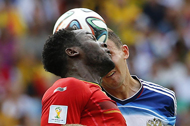 Romelu Lukaku Cetak Gol Kedua Belgia