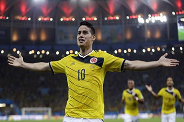 Kiper Brasil Sebut James Rodriguez Bukan Pemain Istimewa