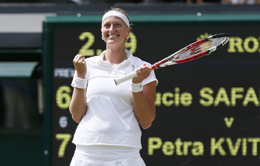 Kvitova Menangkan Duel Rep Ceko di Semi Final Wimbledon