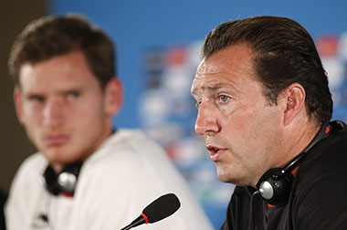 Wilmots Tak Ubah Gaya Permainan Lawan Argentina