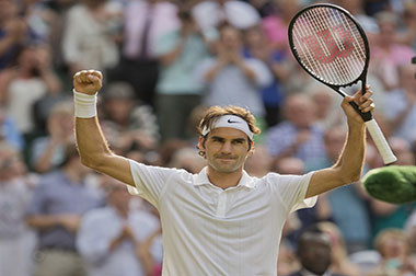 Federer Tantang Djokovic di Final Wimbledon