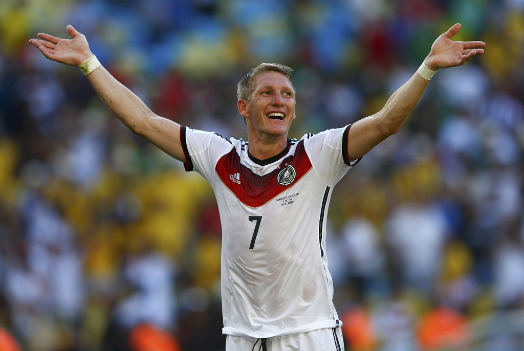 Bastian Schweinsteiger--REUTERS/Eddie Keogh 