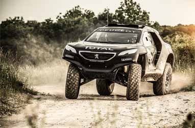 Peugeot 2008 DKR, Optimisme RWD Main Ban dan Suspensi
