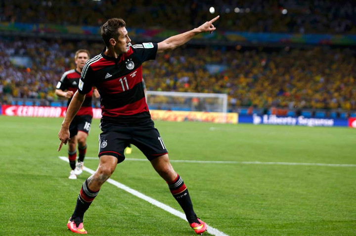 Miroslav Klose Pecahkan Rekor Dunia