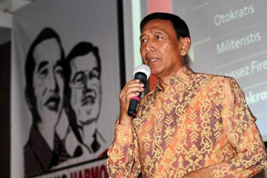 Wiranto Bahas Penghitungan Suara Pemilu dengan JK