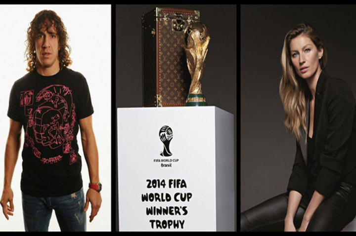 Model Cantik Brasil akan Bawa Trofi Piala Dunia ke Lapangan 