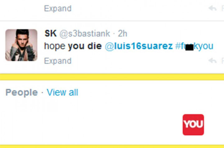 Suarez Dihujani Sumpah Serapah dari Liverpudlian