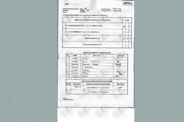 Terkait Data C1 yang Janggal, KPU-Bawaslu dan Kepolisian Harus Bertindak 