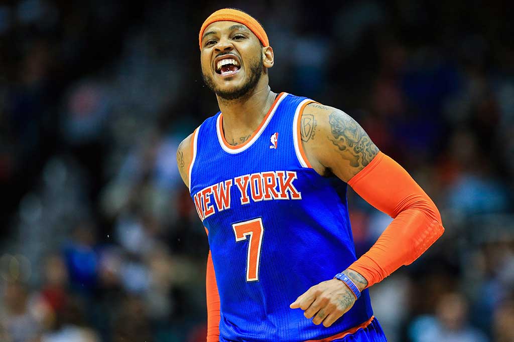 Carmelo Anthony Bertahan di Knicks