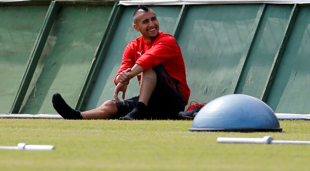 Arturo Vidal.(foto:Reuters/Sergio Perez)