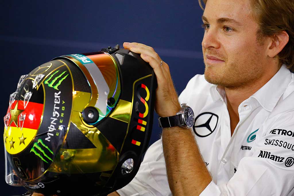 Rosberg Ganti Desain Helm Piala Dunianya